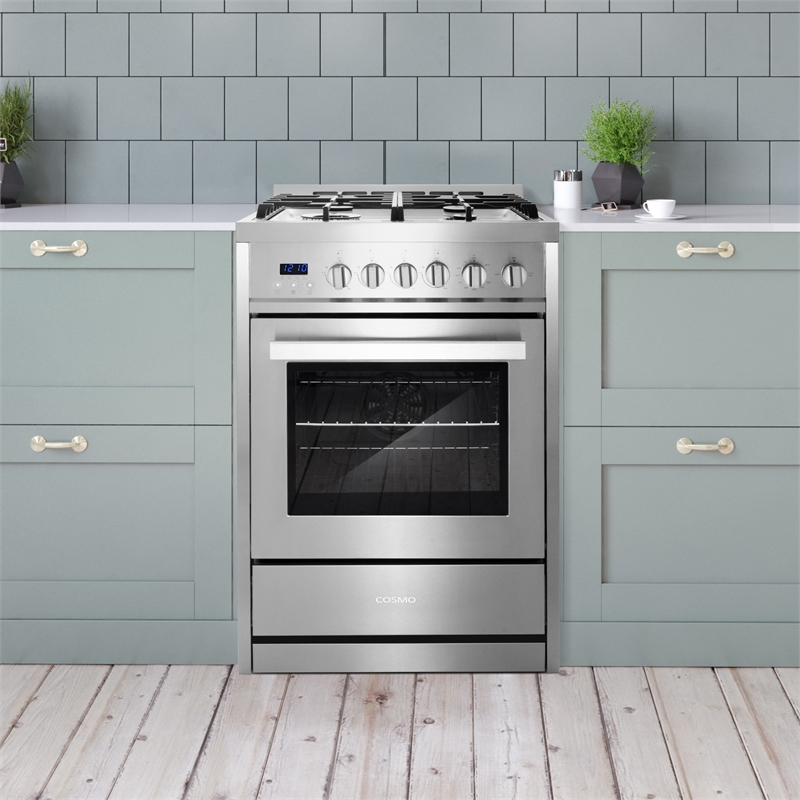 24 in. Nebula Collection 2.73 cu. ft. Gas Range in Stainless Steel