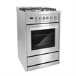 24 in. Nebula Collection 2.73 cu. ft. Gas Range in Stainless Steel