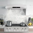 36 in. Slide-In Counter Gas Cooktop with 6 Sealed Italian Burners