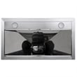 36 in. Vista Collection Ducted Wall Mount Range Hood in Stainless Steel