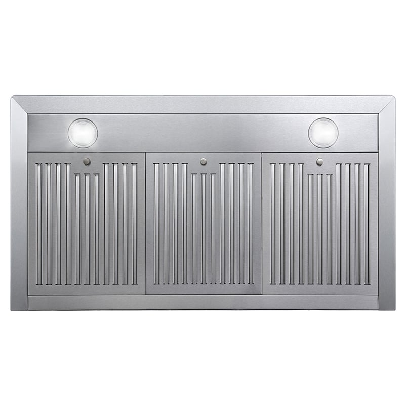36 in. Vista Collection Ducted Wall Mount Range Hood in Stainless Steel