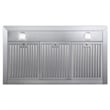 36 in. Vista Collection Ducted Wall Mount Range Hood in Stainless Steel