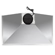 36 in. Vista Collection Ducted Wall Mount Range Hood in Stainless Steel