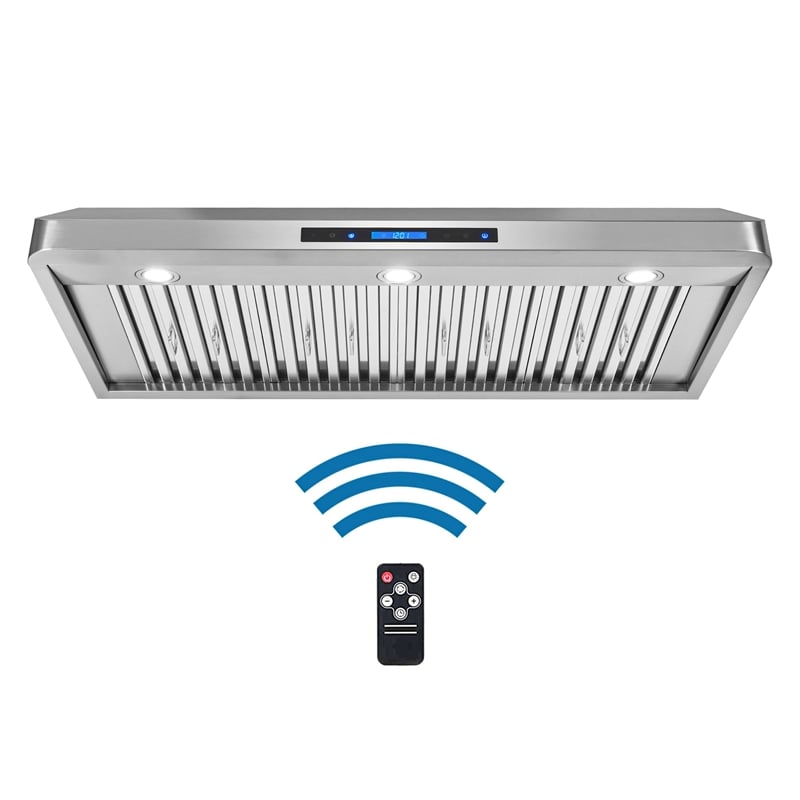 48 in. Haven Collection Ducted Under Cabinet Range Hood in Stainless Steel