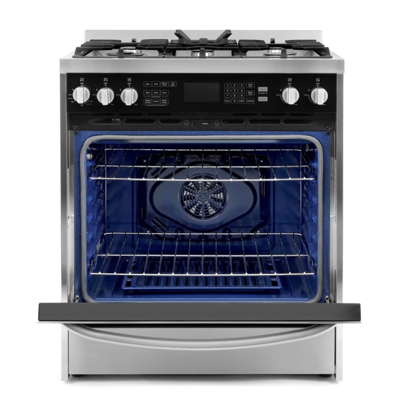 Cosmo COS-305DFSC 30 in. Dual Fuel Range with 7-Function Convection Oven