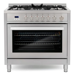 36 in. Nebula Collection 3.8 cu. ft. Gas Range in Stainless Steel