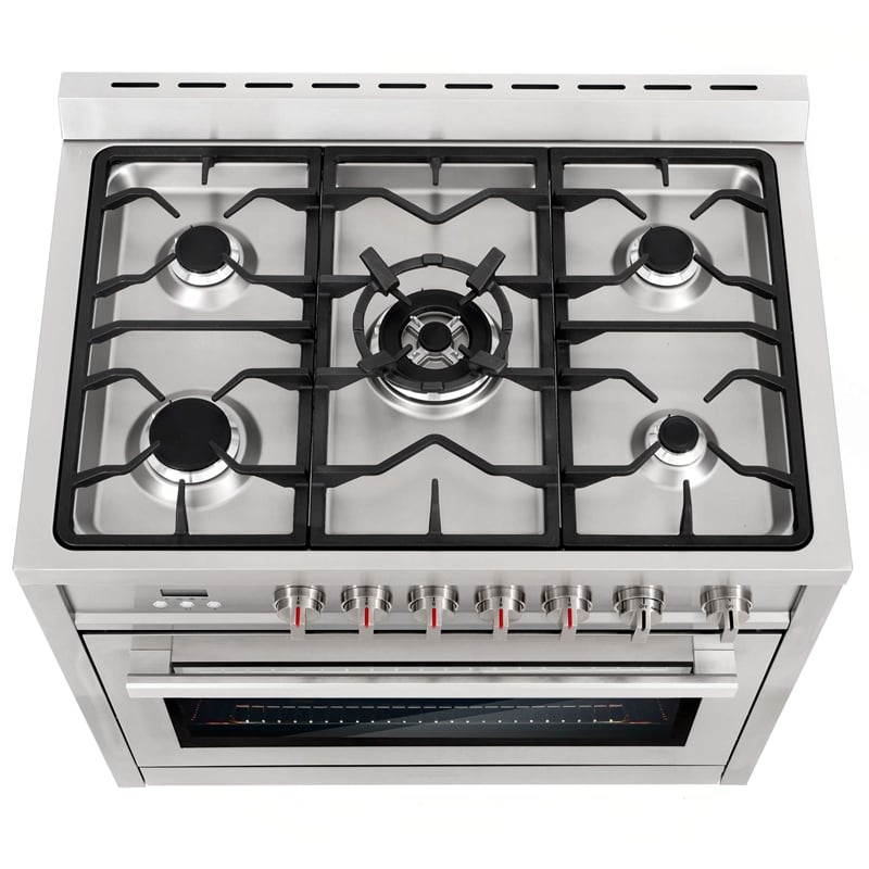 36 in. Nebula Collection 3.8 cu. ft. Gas Range in Stainless Steel