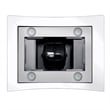 30 in. Lumin Collection Ducted Island Range Hood in Stainless Steel