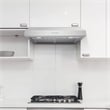 30 in. Haven Collection Ducted Under Cabinet Range Hood in Stainless Steel