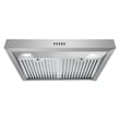 30 in. Haven Collection Ducted Under Cabinet Range Hood in Stainless Steel