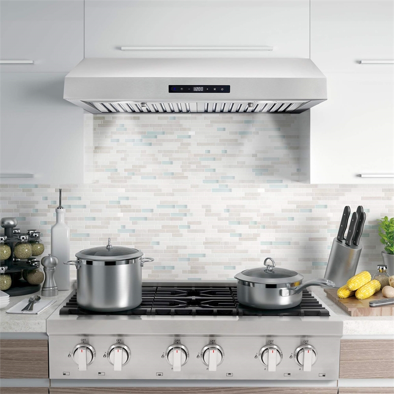 30 in. Haven Collection Ducted Under Cabinet Range Hood in Stainless Steel