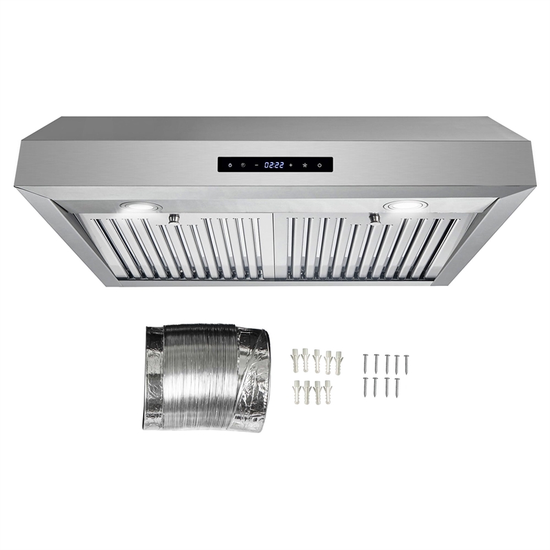 30 in. Haven Collection Ducted Under Cabinet Range Hood in Stainless Steel