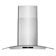 30 in. Vista Collection Ducted Wall Mount Range Hood in Stainless Steel