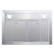 30 in. Vista Collection Ducted Wall Mount Range Hood in Stainless Steel