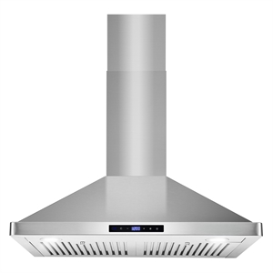30 in. Vista Collection Ducted Wall Mount Range Hood in Stainless Steel