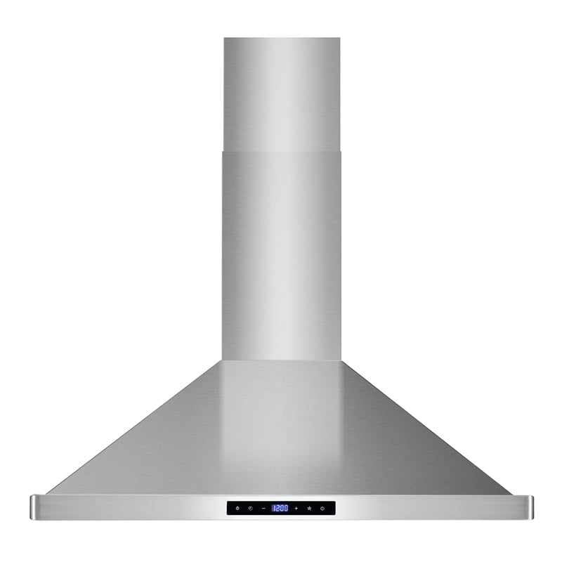 30 in. Vista Collection Ducted Wall Mount Range Hood in Stainless Steel