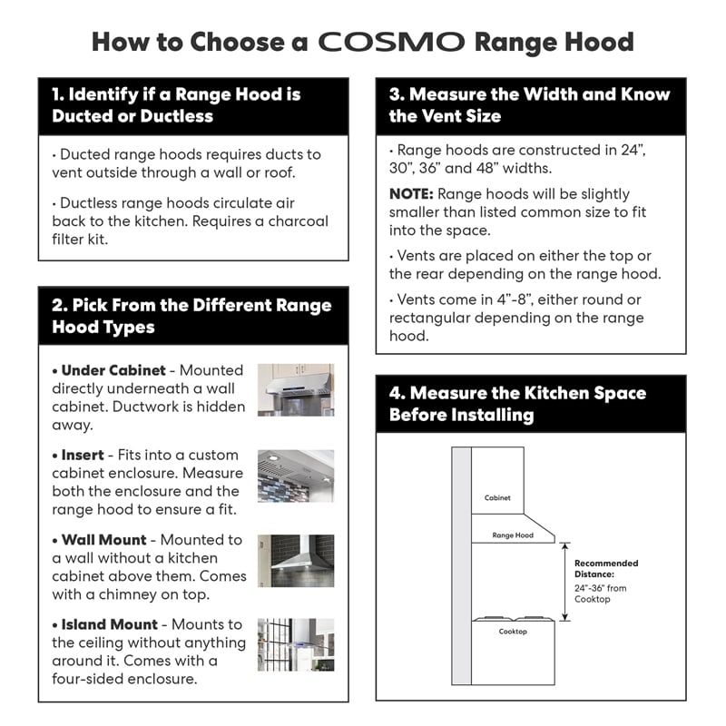30 in. Vista Collection Ducted Wall Mount Range Hood in Stainless Steel