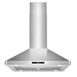 30 in. Lumin Collection Ductless Island Range Hood in Stainless Steel