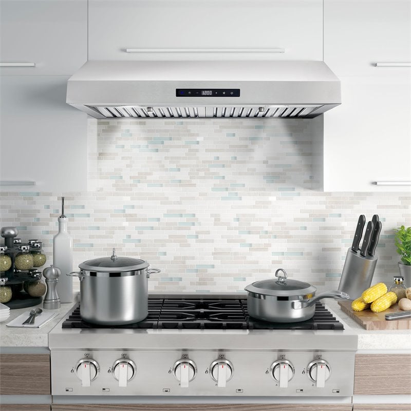 30 in. Haven Coll Ductless Under Cabinet Range Hood in Stainless Steel