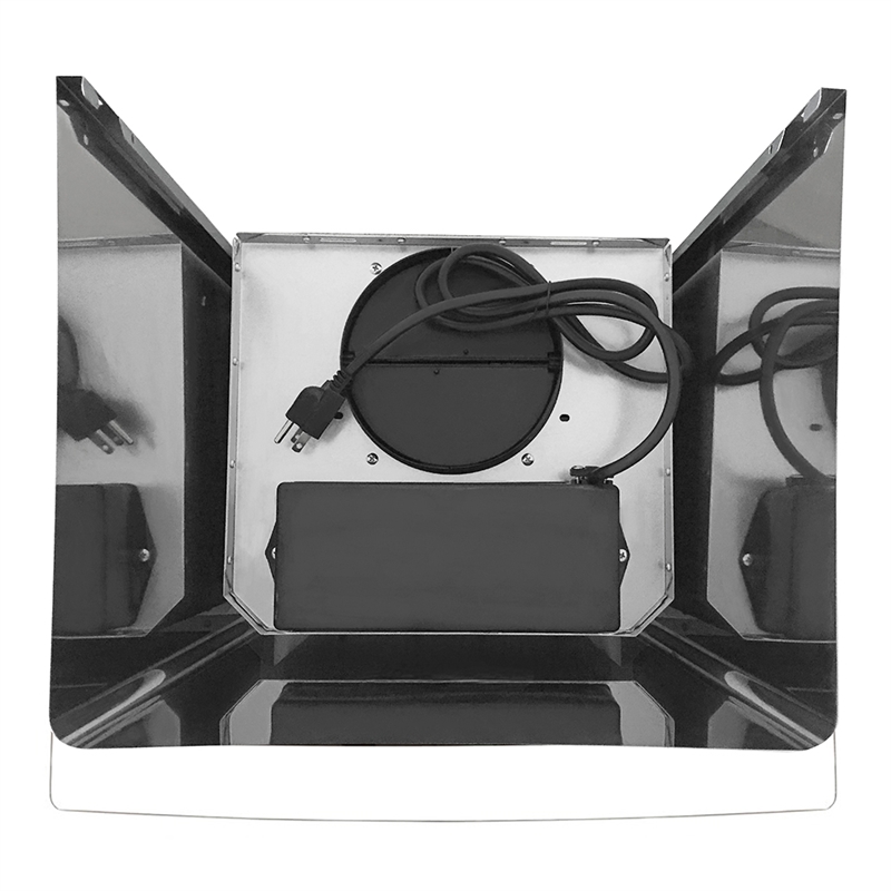 30 in. Vista Collection Ductless Wall Mount Range Hood in Stainless Steel