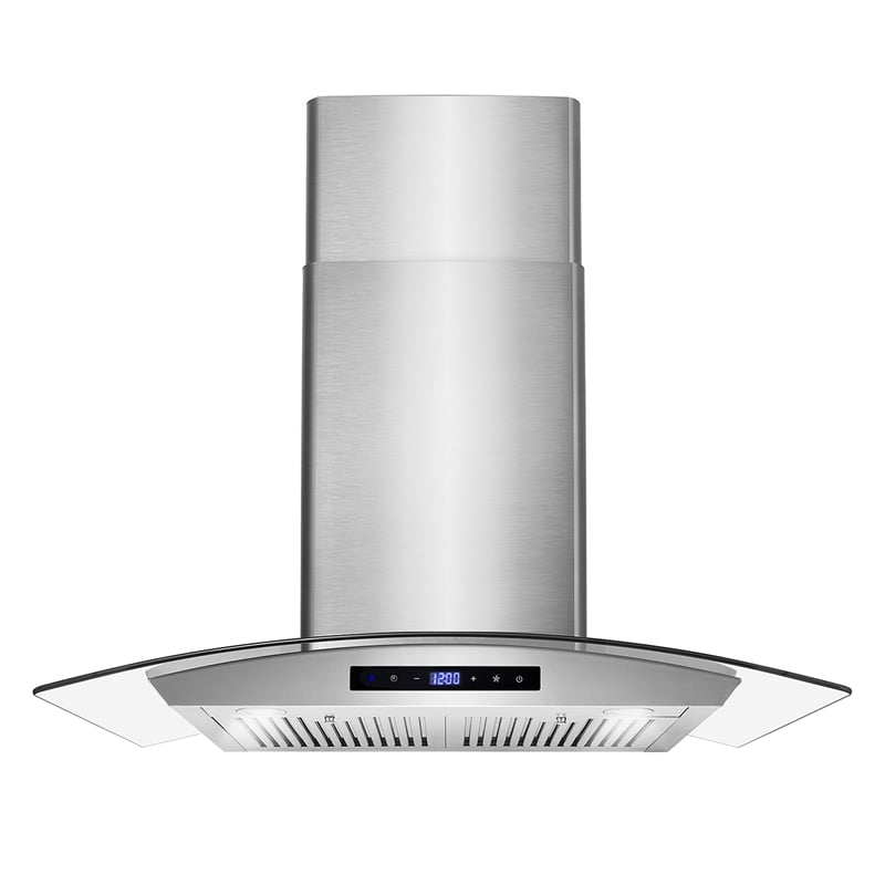 30 in. Vista Collection Ductless Wall Mount Range Hood in Stainless Steel