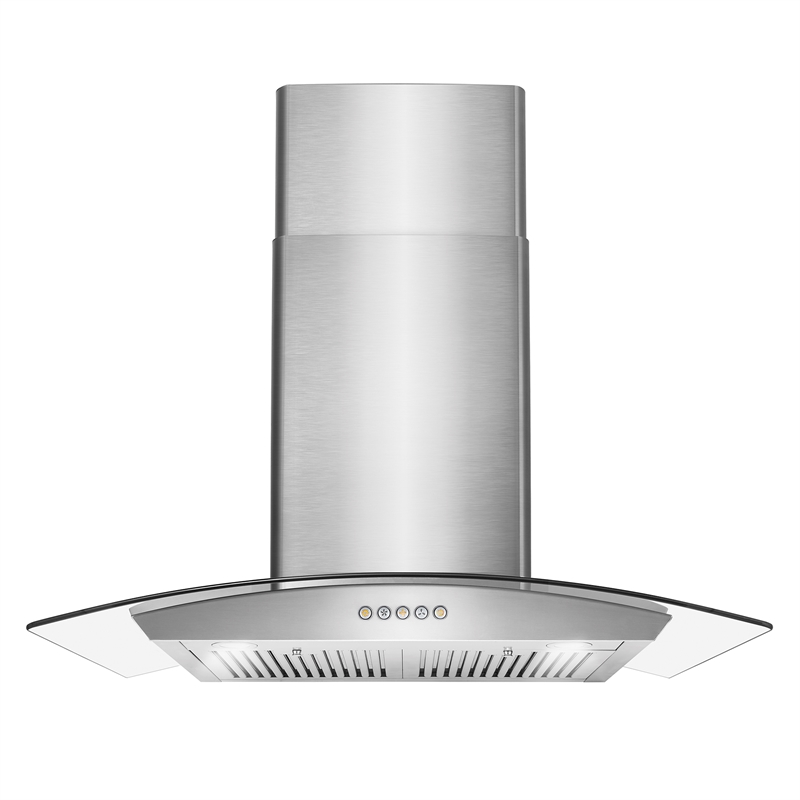 30 in. Vista Collection Ductless Wall Mount Range Hood in Stainless Steel