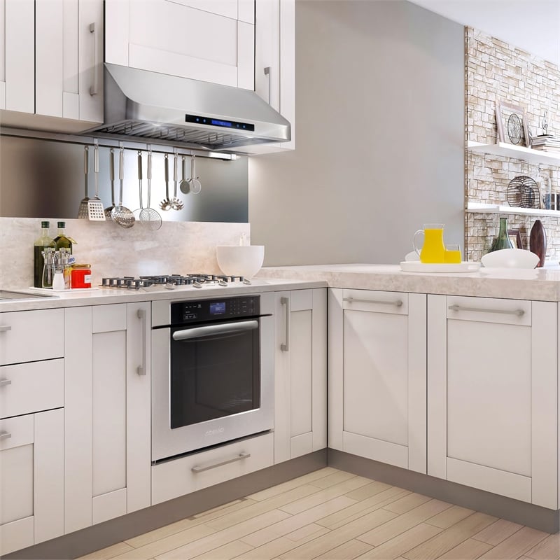30 in. Haven Collection Ducted Under Cabinet Range Hood in Stainless Steel