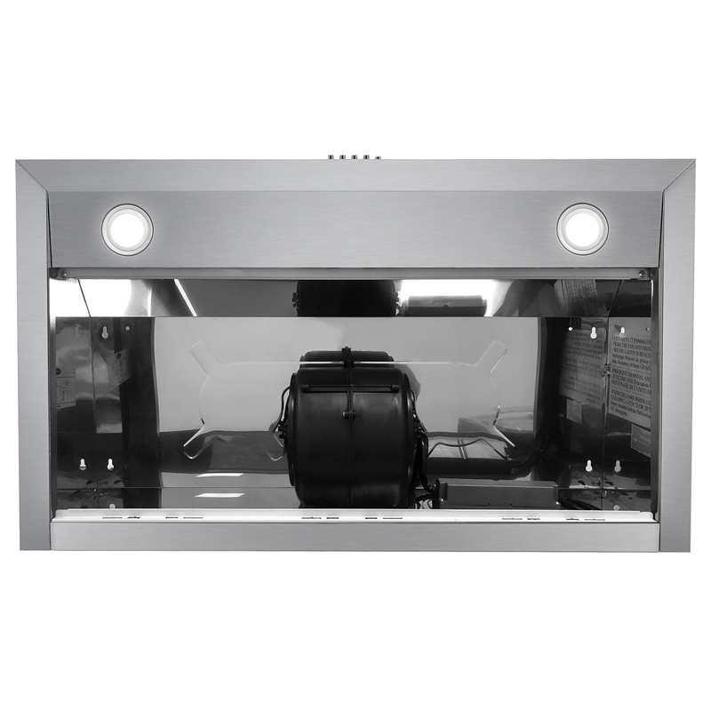 36 in. Haven Collection Ducted Under Cabinet Range Hood in Stainless Steel