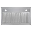 36 in. Haven Collection Ducted Under Cabinet Range Hood in Stainless Steel