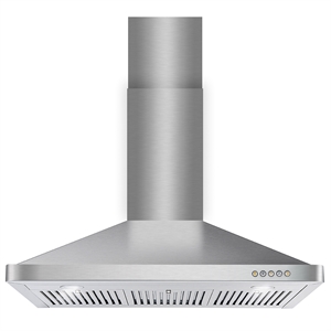 36 in. Vista Collection Ducted Wall Mount Range Hood in Stainless Steel