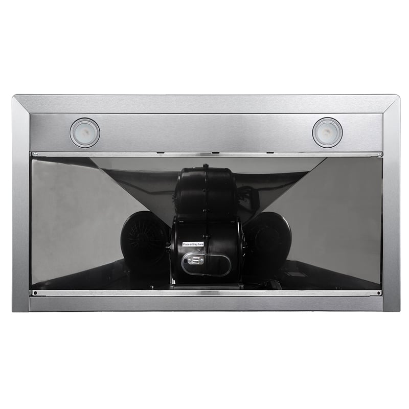 36 in. Vista Collection Ducted Wall Mount Range Hood in Stainless Steel