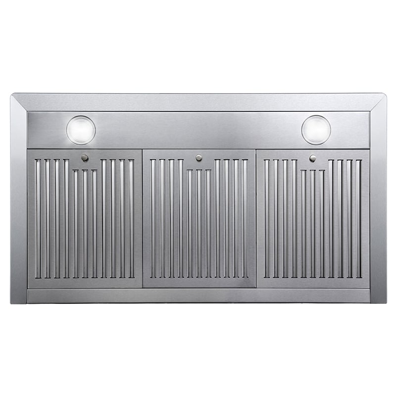 36 in. Vista Collection Ducted Wall Mount Range Hood in Stainless Steel