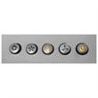 36 in. Vista Collection Ducted Wall Mount Range Hood in Stainless Steel