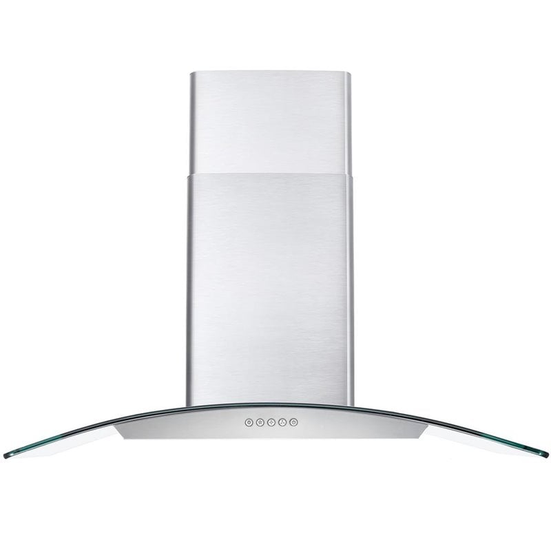 36 in. Vista Collection Ducted Wall Mount Range Hood in Stainless Steel
