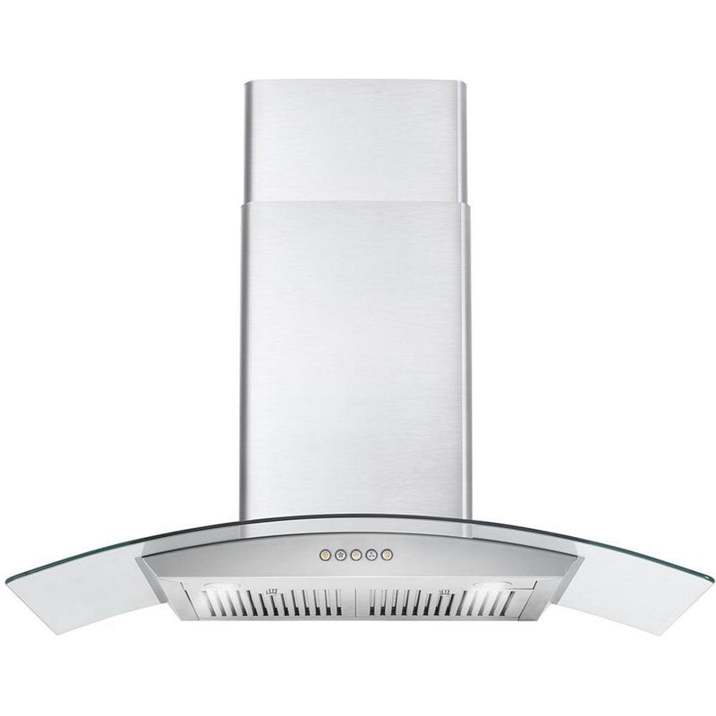 36 in. Vista Collection Ducted Wall Mount Range Hood in Stainless Steel