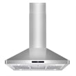 36 in. Lumin Collection Ductless Island Range Hood in Stainless Steel