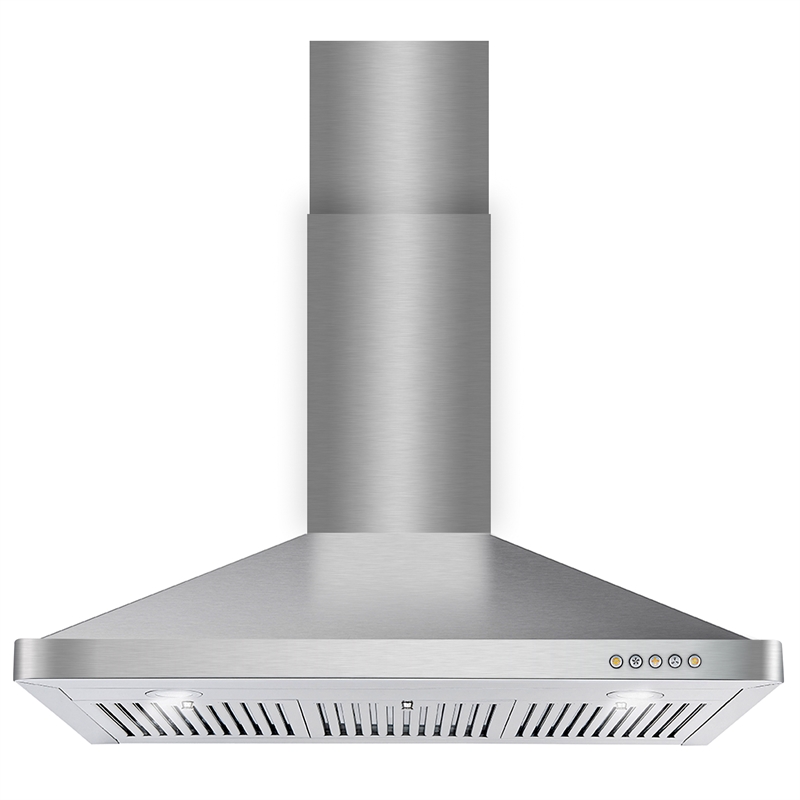 36 in. Vista Collection Ductless Wall Mount Range Hood in Stainless Steel