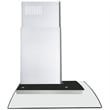 36 in. Vista Collection Ductless Wall Mount Range Hood in Stainless Steel