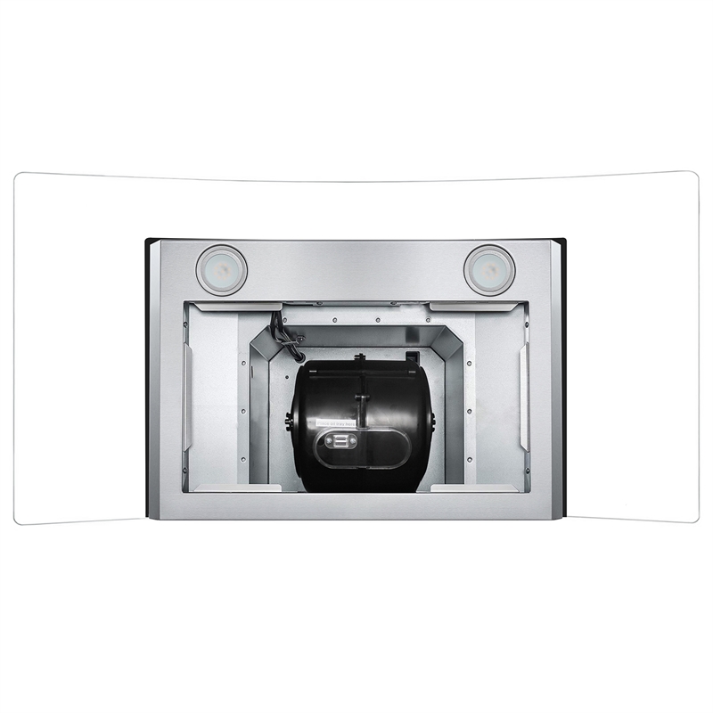 36 in. Vista Collection Ductless Wall Mount Range Hood in Stainless Steel