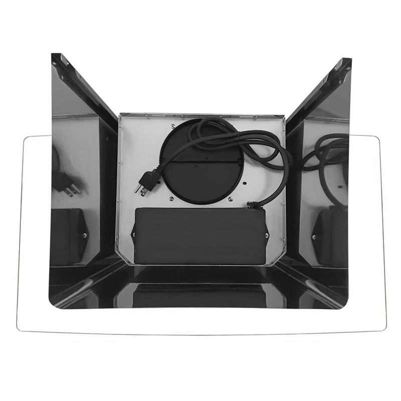 36 in. Vista Collection Ductless Wall Mount Range Hood in Stainless Steel
