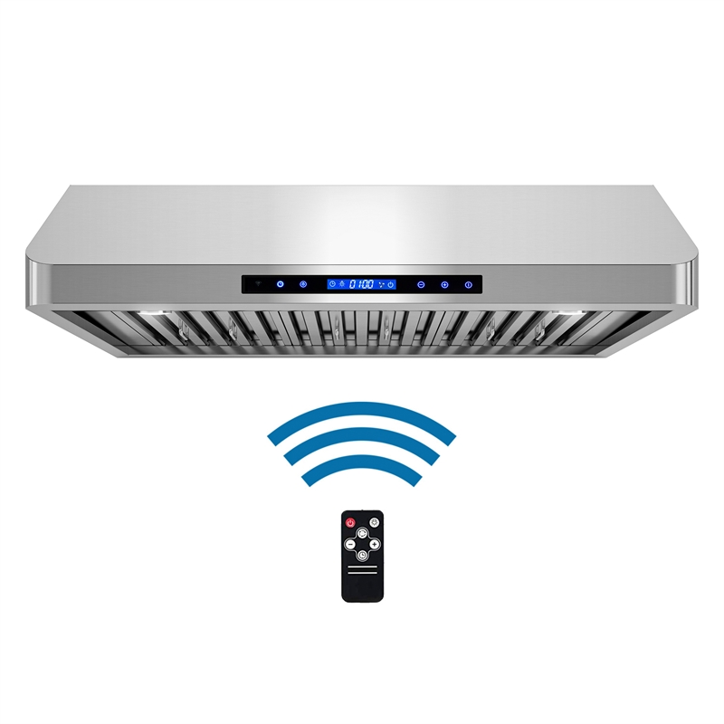 36 in. Haven Collection Ducted Under Cabinet Range Hood in Stainless Steel