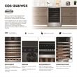Cosmo COS-24BIWCS 48-Bottle Single-Zone Stainless Steel Freestanding Wine Cooler