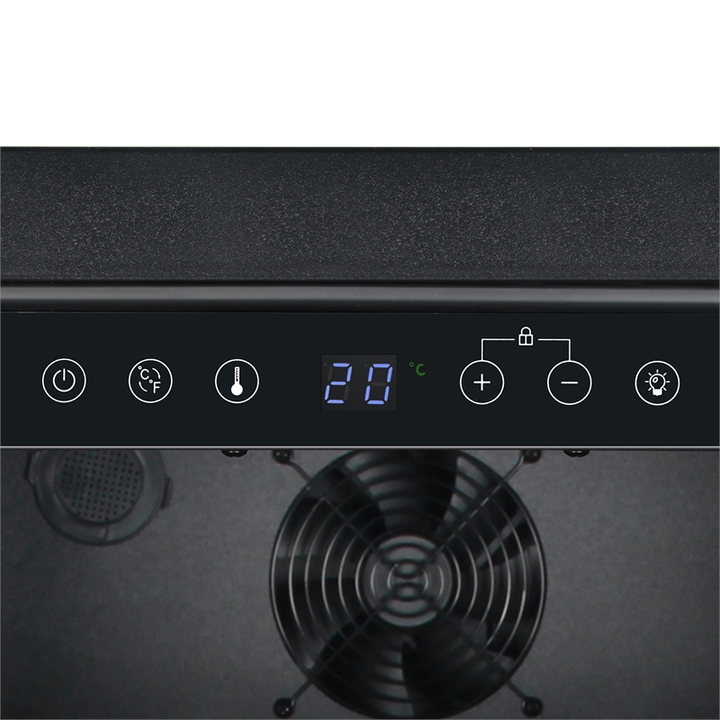 Cosmo COS-24BIWCS 48-Bottle Single-Zone Stainless Steel Freestanding Wine Cooler