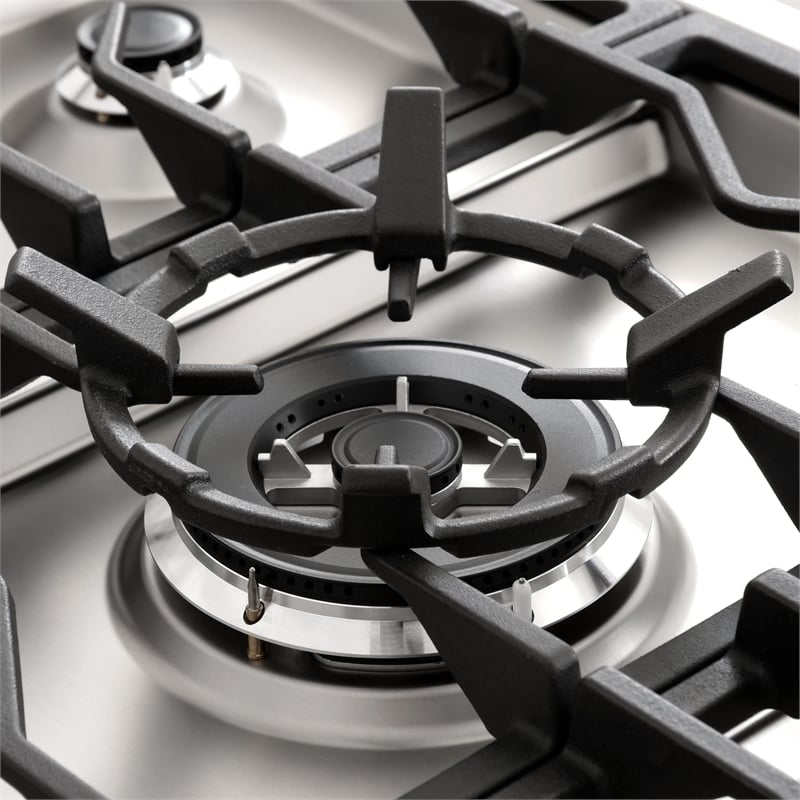 36 in. Nebula Collection 3.8 cu. ft. 5 Burners Gas Range- LP Kit