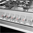 36 in. Nebula Collection 4.4 cu. ft. 5 Burners Gas Range- LP Kit
