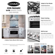 36 in. Nebula Collection 4.4 cu. ft. 5 Burners Gas Range- LP Kit