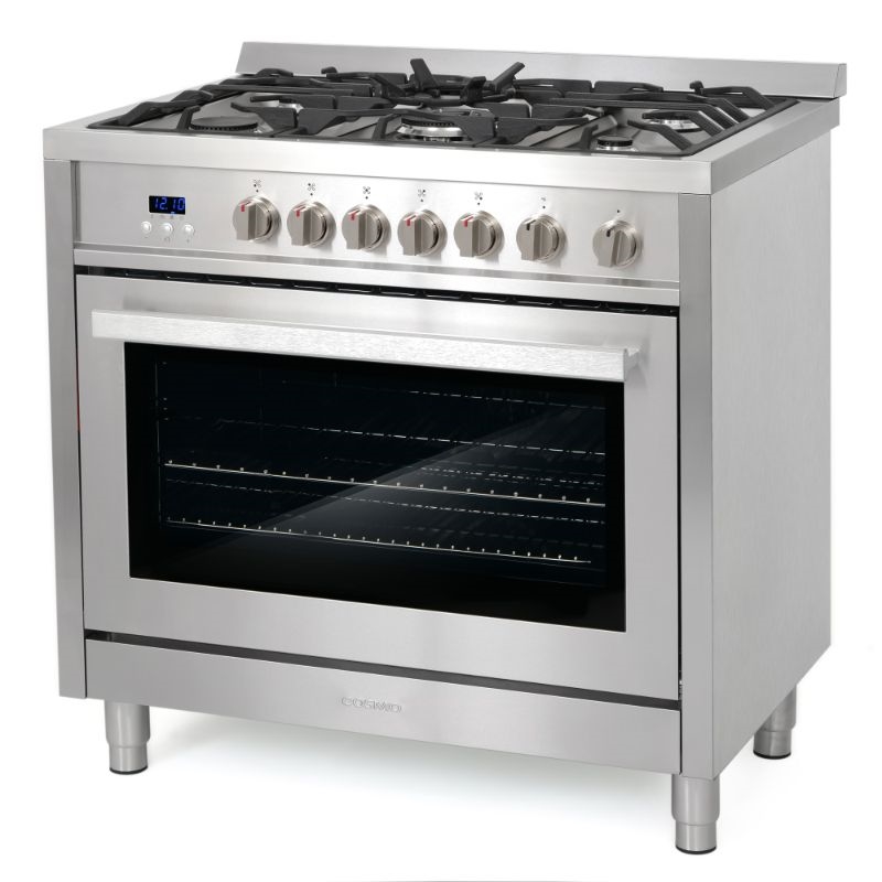 36 in. Nebula Collection 3.8 cu. ft. 5 Burner Gas Range - Propane Kit