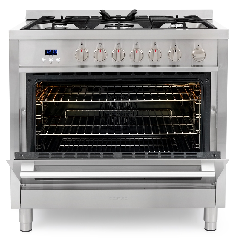 36 in. Nebula Collection 3.8 cu. ft. 5 Burner Gas Range - Propane Kit