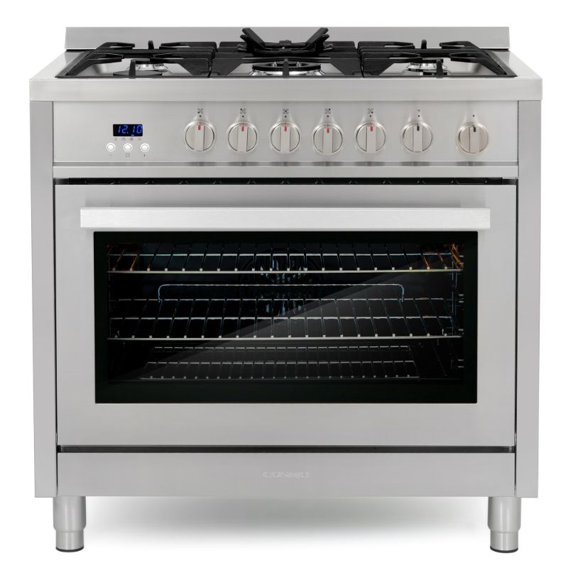 36 in. Nebula Collection 3.8 cu. ft. 5 Burner Gas Range - Propane Kit