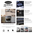 36 in. Haven Collection 6.0 cu. ft. 6 Burner Gas Range - Liquid Propane